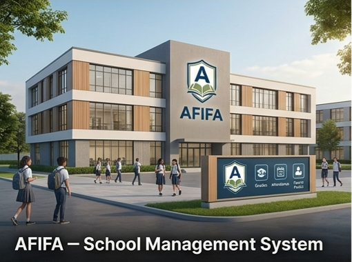 AFIFA School Management System dashboard