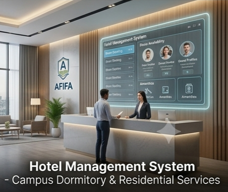 Hotel Management System dashboard